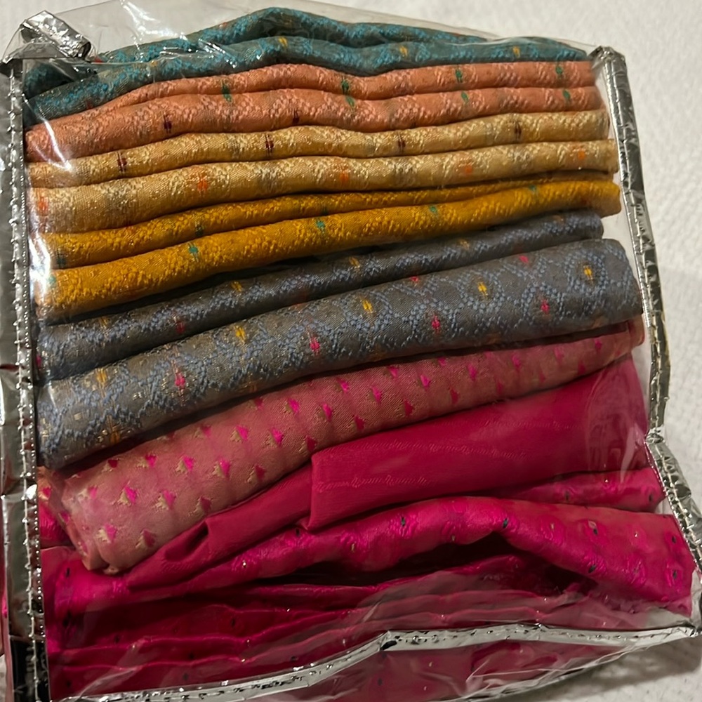 Pack of saree blouse fabric